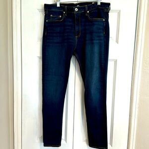 RAG & BONE Cate Mid-Rise Ankle Skinny Jeans ,Size 33